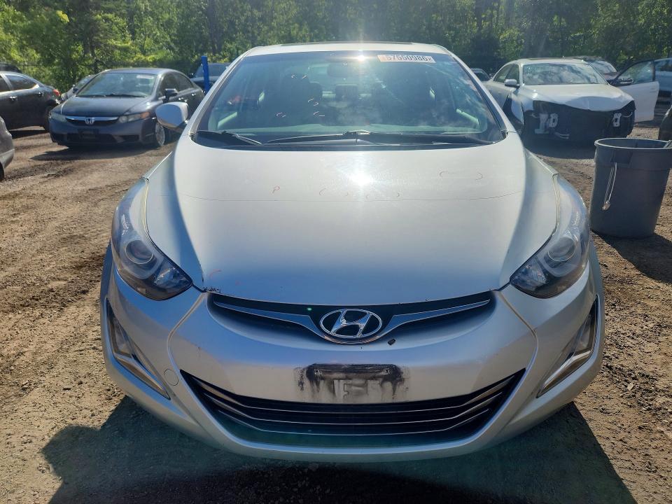 Продажа на аукционе авто 2014 Hyundai Elantra, vin: KMHDH4AH5EU189715, номер лота: 57550986