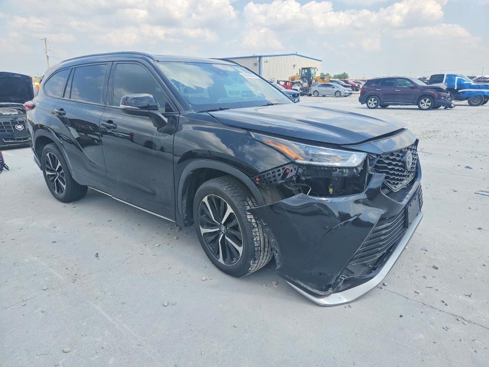 58058536 :رقم المزاد ، 5TDLZRAH3MS050521 vin ، 2021 Toyota Highlander مزاد بيع