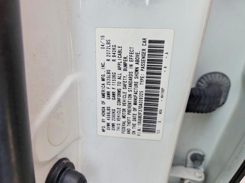 2016 Acura Tlx მანქანა იყიდება აუქციონზე, vin: 19UUB2F37GA009325, აუქციონის ნომერი: 58447146