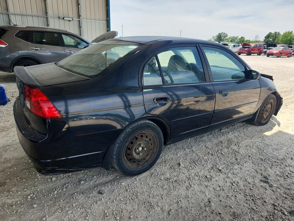 2005 Honda Civic მანქანა იყიდება აუქციონზე, vin: 2HGES155X5H518292, აუქციონის ნომერი: 56158376