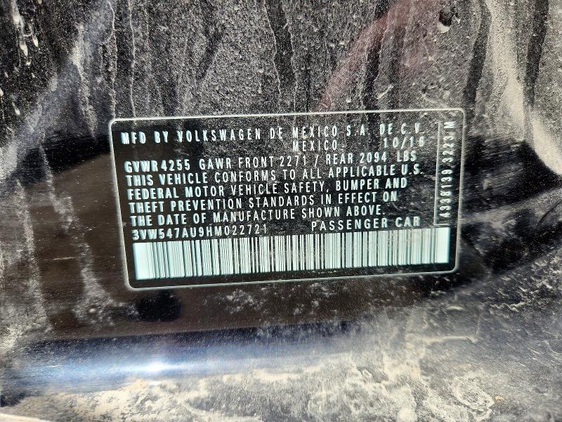 Продаж на аукціоні авто 2017 Volkswagen Gti, vin: 3VW547AU9HM022721, номер лоту: 55107446