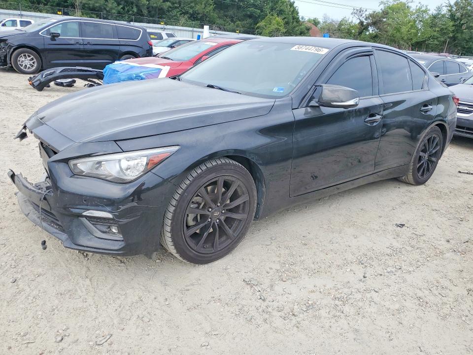 58744796 :رقم المزاد ، JN1EV7BP0MM702444 vin ، 2021 Infiniti Q50 مزاد بيع