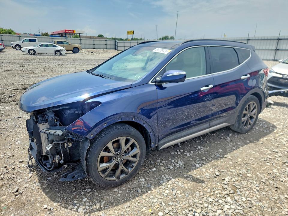 Продажа на аукционе авто 2018 Hyundai Santa Fe Sport, vin: 5XYZWDLA5JG565647, номер лота: 54726726