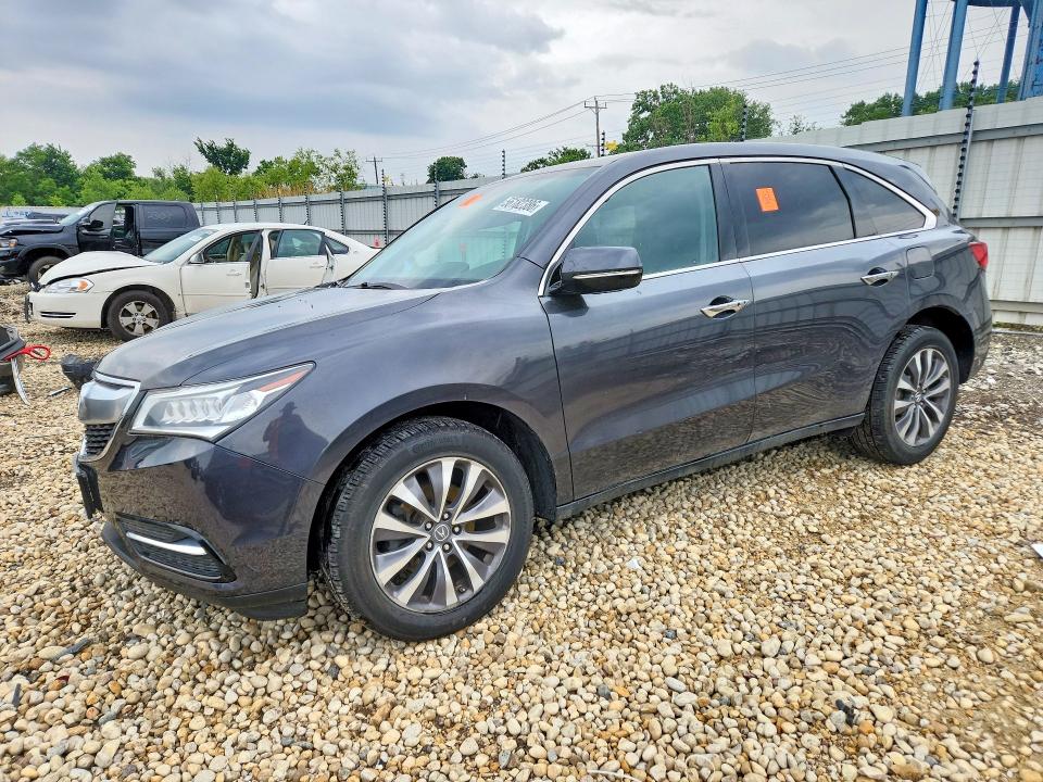 Продаж на аукціоні авто 2016 Acura Mdx, vin: 5FRYD4H40GB029921, номер лоту: 56182386