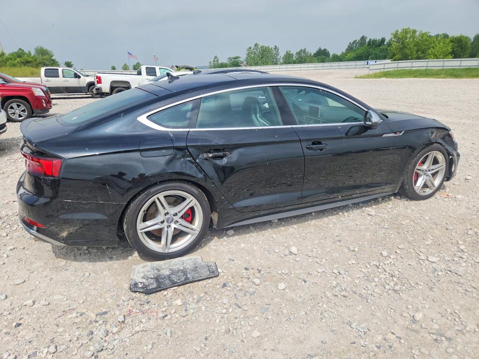 2018 Audi S5 მანქანა იყიდება აუქციონზე, vin: WAUC4CF52JA083798, აუქციონის ნომერი: 56026056