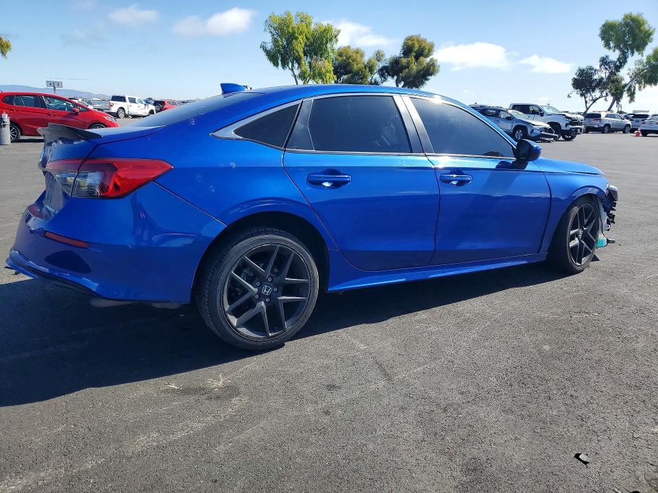 2022 Honda Civic მანქანა იყიდება აუქციონზე, vin: 2HGFE2F27NH528736, აუქციონის ნომერი: 56835716