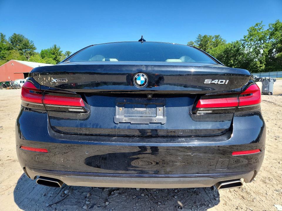 2021 Bmw 540 მანქანა იყიდება აუქციონზე, vin: WBA73BJ07MWW94301, აუქციონის ნომერი: 55507766
