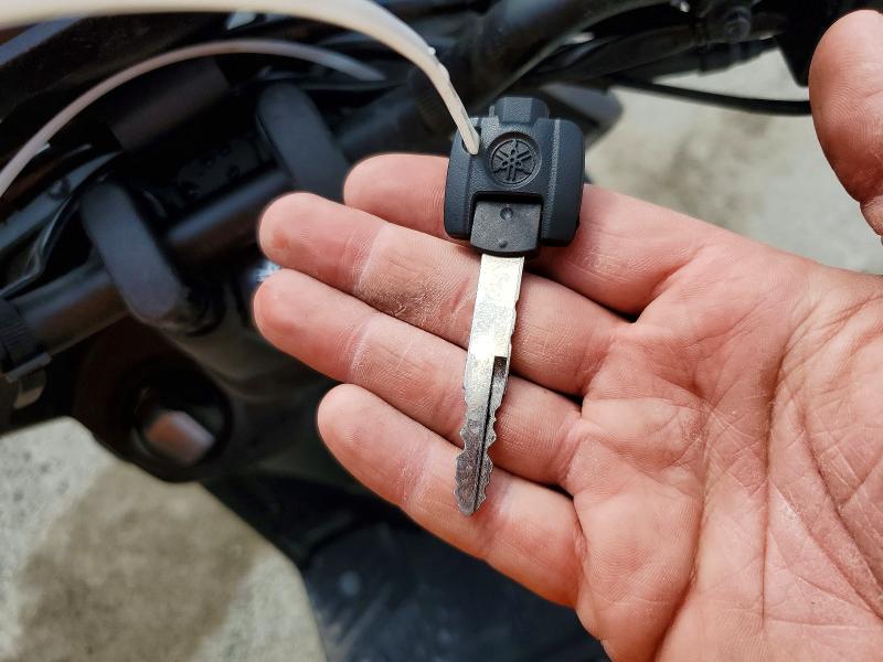 57747716 :رقم المزاد ، RKRSEH9Y9SA007391 vin ، 2025 Yamaha Yw125 مزاد بيع