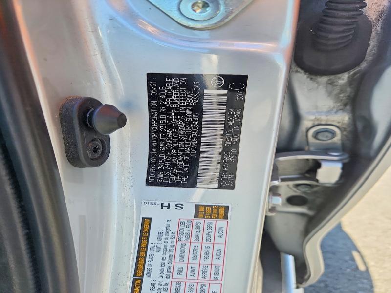 Продажа на аукционе авто 2021 Toyota Corolla, vin: JTDEAMDE0MJ034505, номер лота: 58253766