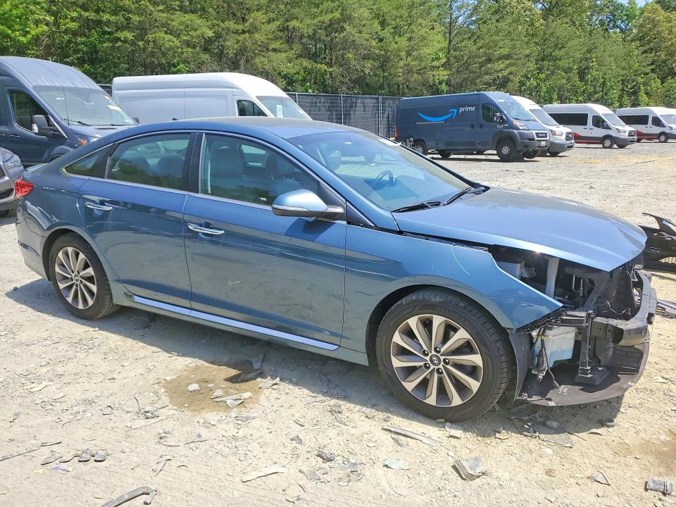 2015 Hyundai Sonata მანქანა იყიდება აუქციონზე, vin: 5NPE34AFXFH086193, აუქციონის ნომერი: 56032116