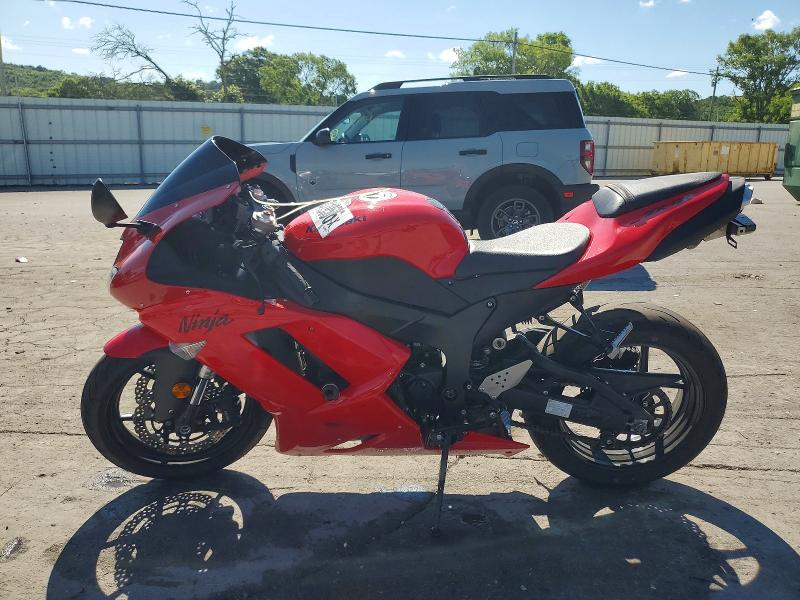 57419506 :رقم المزاد ، JKAZX4P157A018291 vin ، 2007 Kawasaki Zx600 مزاد بيع