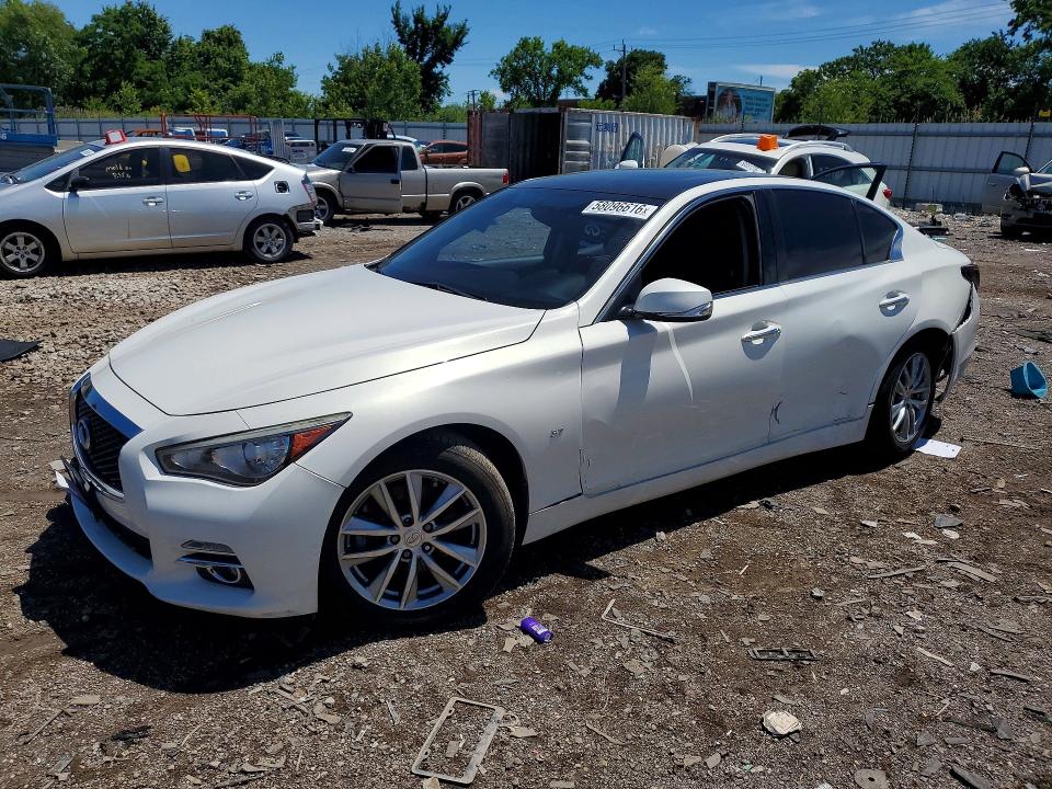 Продажа на аукционе авто 2015 Infiniti Q50, vin: JN1BV7AR6FM414159, номер лота: 58096616