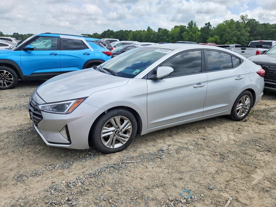 2019 Hyundai Elantra მანქანა იყიდება აუქციონზე, vin: KMHD84LF0KU738907, აუქციონის ნომერი: 57859246