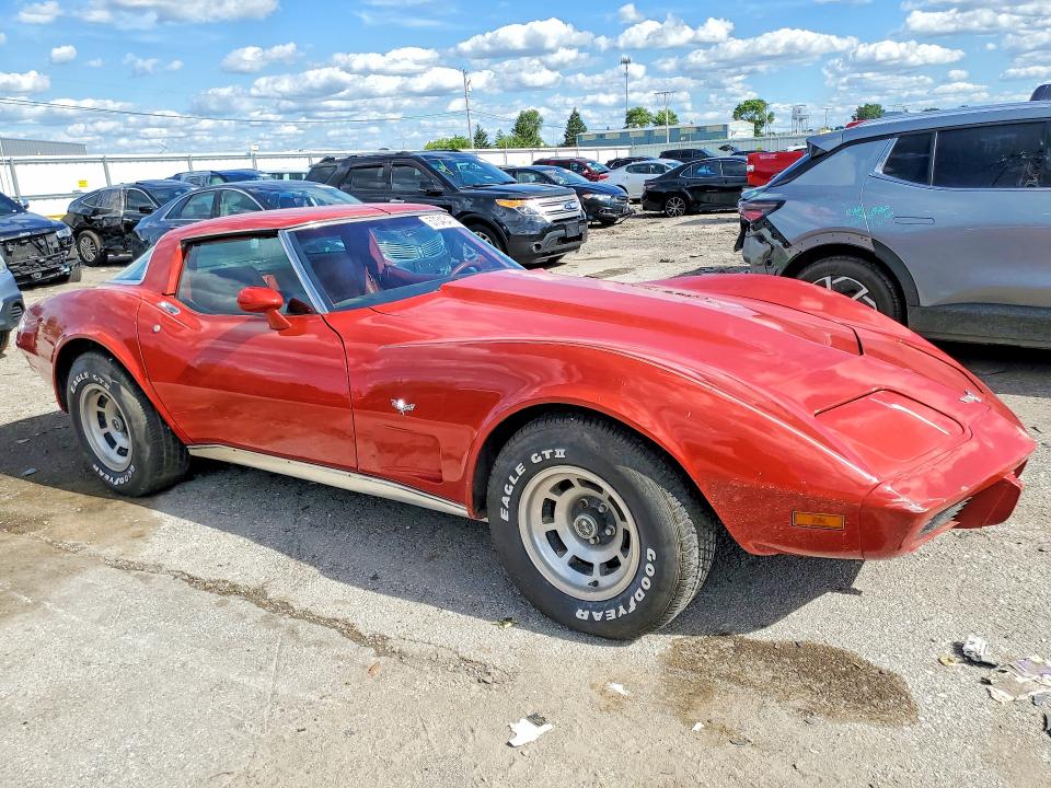 Продажа на аукционе авто 1979 Chevrolet Corvette Rwd, vin: 1Z8749S443183, номер лота: 57343476