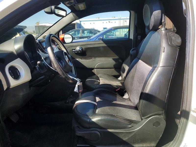 57730036 :رقم المزاد ، 3C3CFFGE2GT165257 vin ، 2016 Fiat 500 مزاد بيع