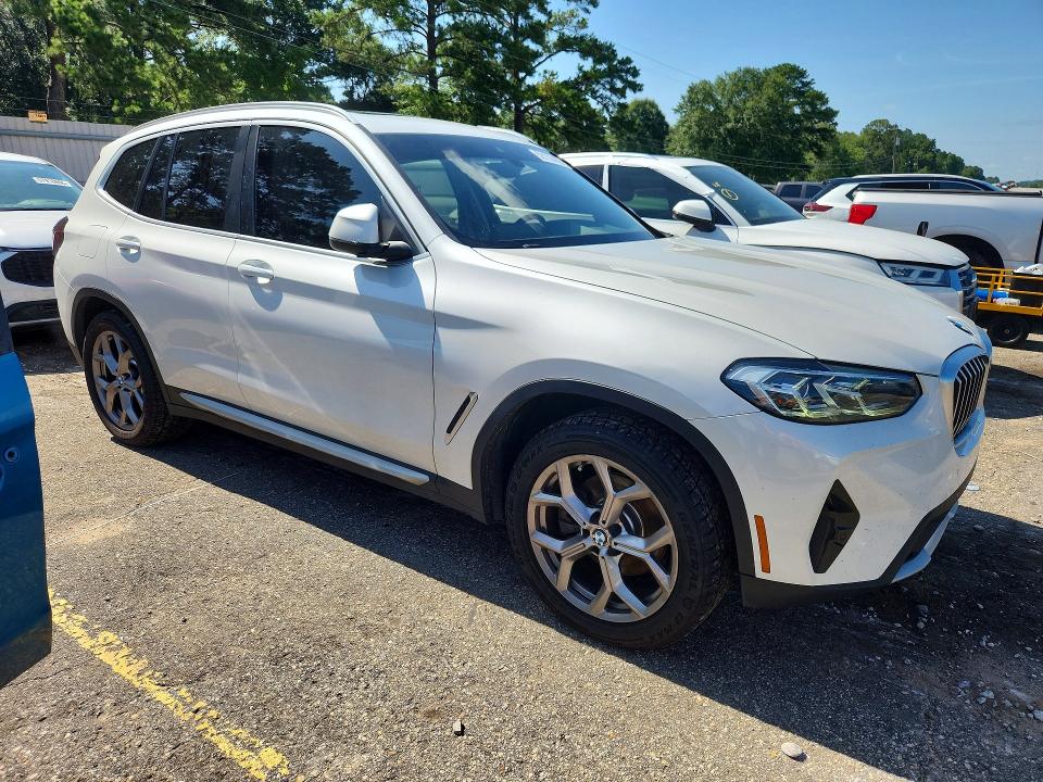 58133456 :رقم المزاد ، WBX47DP07NN153532 vin ، 2022 Bmw X3 مزاد بيع