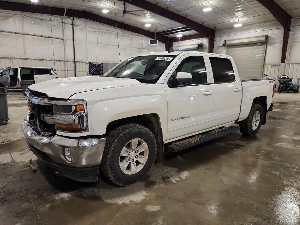 56689056 :رقم المزاد ، 3GCUKREC1JG431429 vin ، 2018 Chevrolet Silverado مزاد بيع