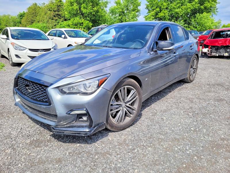 57654686 :رقم المزاد ، JN1BV7AR3FM390032 vin ، 2015 Infiniti Q50 مزاد بيع