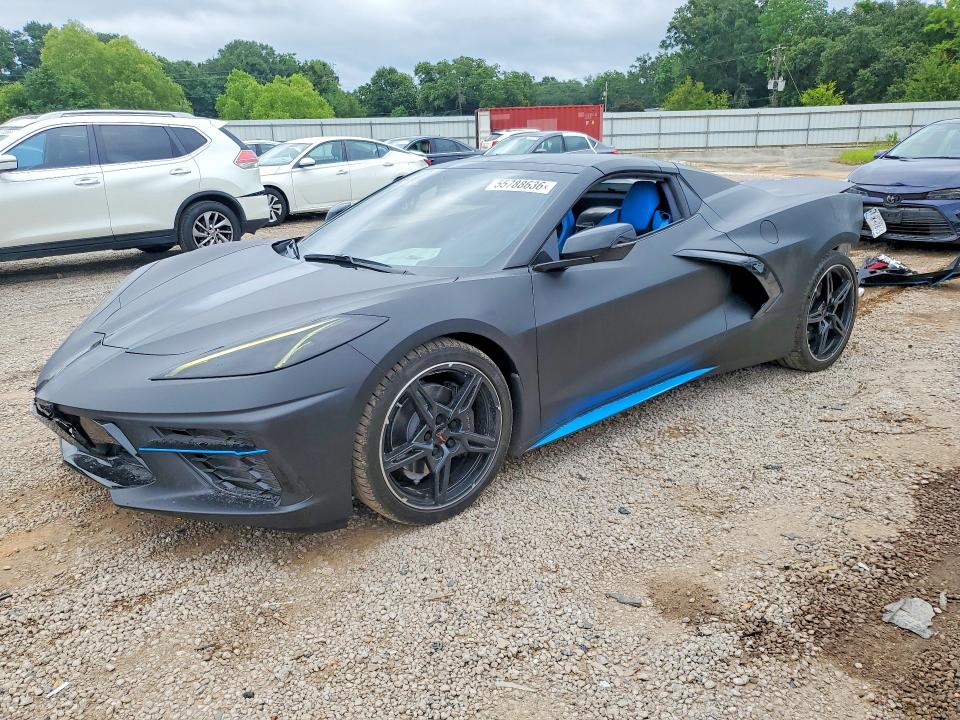 55788636 :رقم المزاد ، 1G1YC3D49M5100169 vin ، 2021 Chevrolet Corvette مزاد بيع