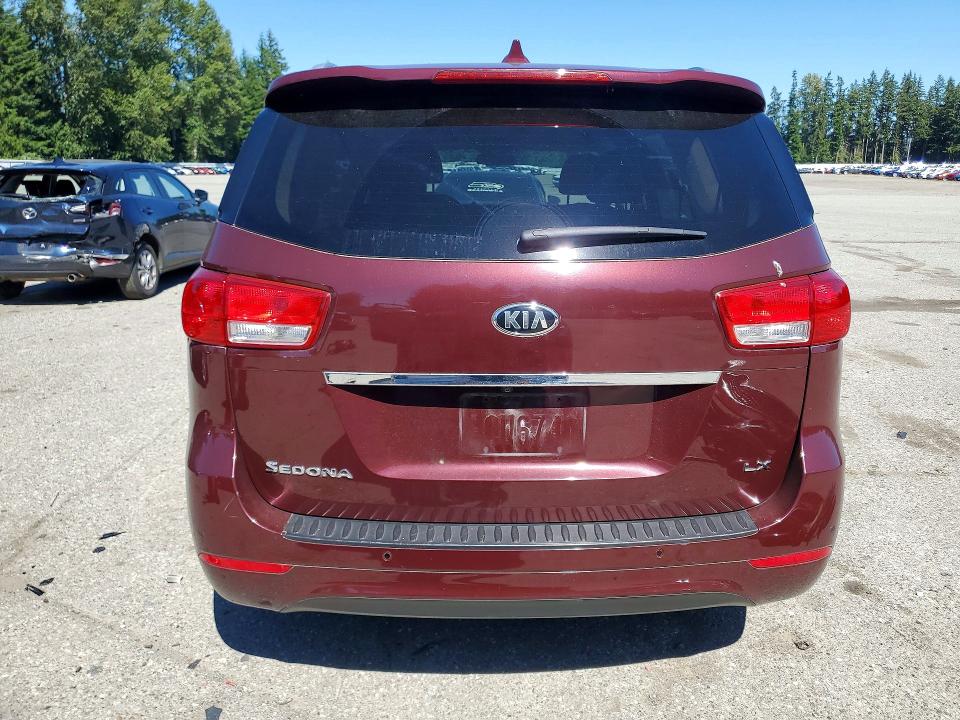 2016 Kia Sedona მანქანა იყიდება აუქციონზე, vin: KNDMB5C18G6210026, აუქციონის ნომერი: 58111826