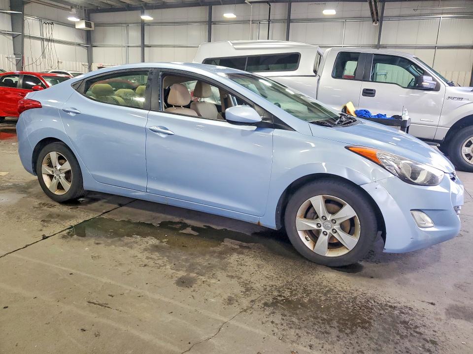 2012 Hyundai Elantra მანქანა იყიდება აუქციონზე, vin: KMHDH4AE1CU274635, აუქციონის ნომერი: 56751006