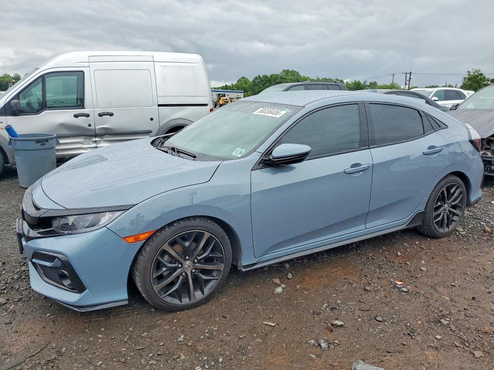 Продажа на аукционе авто 2021 Honda Civic, vin: SHHFK7H42MU216961, номер лота: 58038406