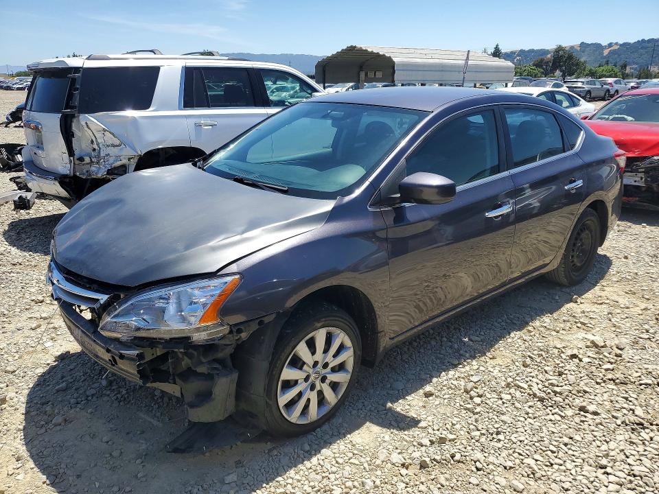 56104326 :رقم المزاد ، 3N1AB7AP4EL670943 vin ، 2014 Nissan Sentra مزاد بيع