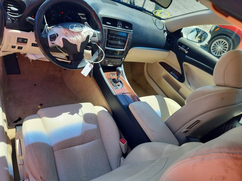 2013 Lexus Is მანქანა იყიდება აუქციონზე, vin: JTHFF2C25D2529292, აუქციონის ნომერი: 55523226