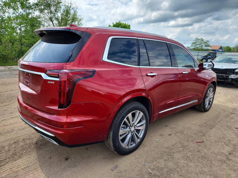 2025 Cadillac Xt6 მანქანა იყიდება აუქციონზე, vin: 1GYKPDRS6SZ107093, აუქციონის ნომერი: 56646216
