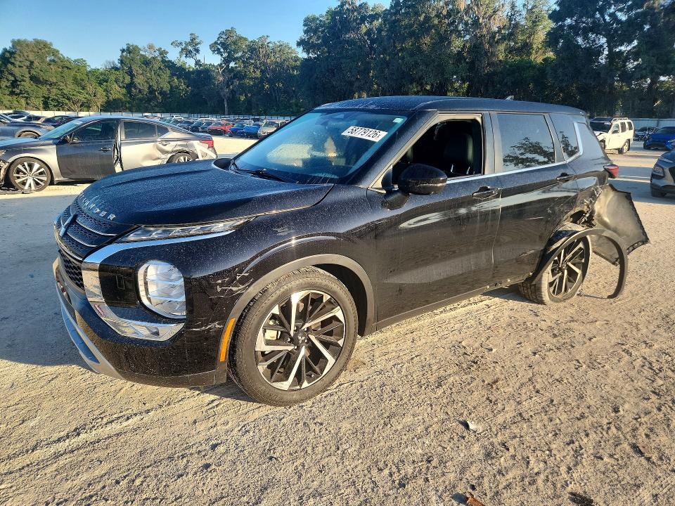 2022 Mitsubishi Outlander მანქანა იყიდება აუქციონზე, vin: JA4J4UA86NZ072614, აუქციონის ნომერი: 59209376