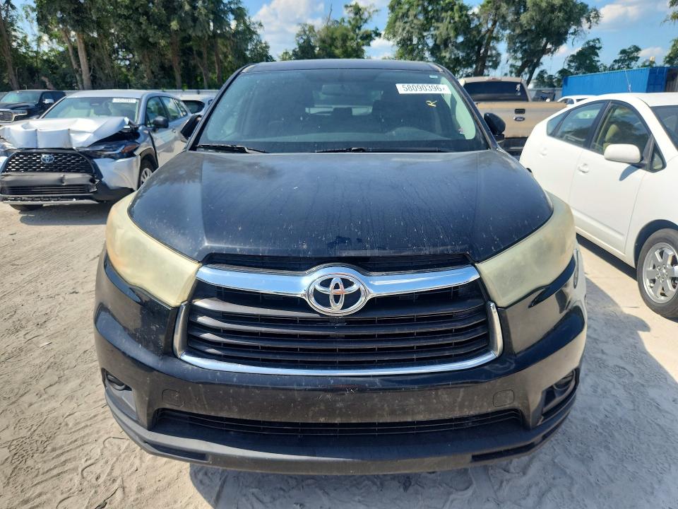 Продаж на аукціоні авто 2014 Toyota Highlander, vin: 5TDZKRFH7ES021130, номер лоту: 58090396