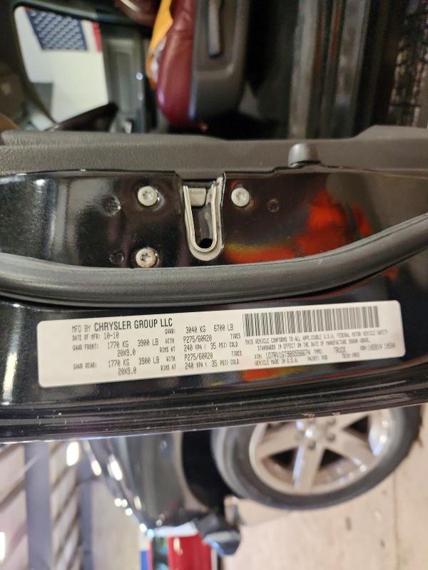 2011 Dodge Ram 1500 მანქანა იყიდება აუქციონზე, vin: 1D7RV1GT9BS556674, აუქციონის ნომერი: 55247416