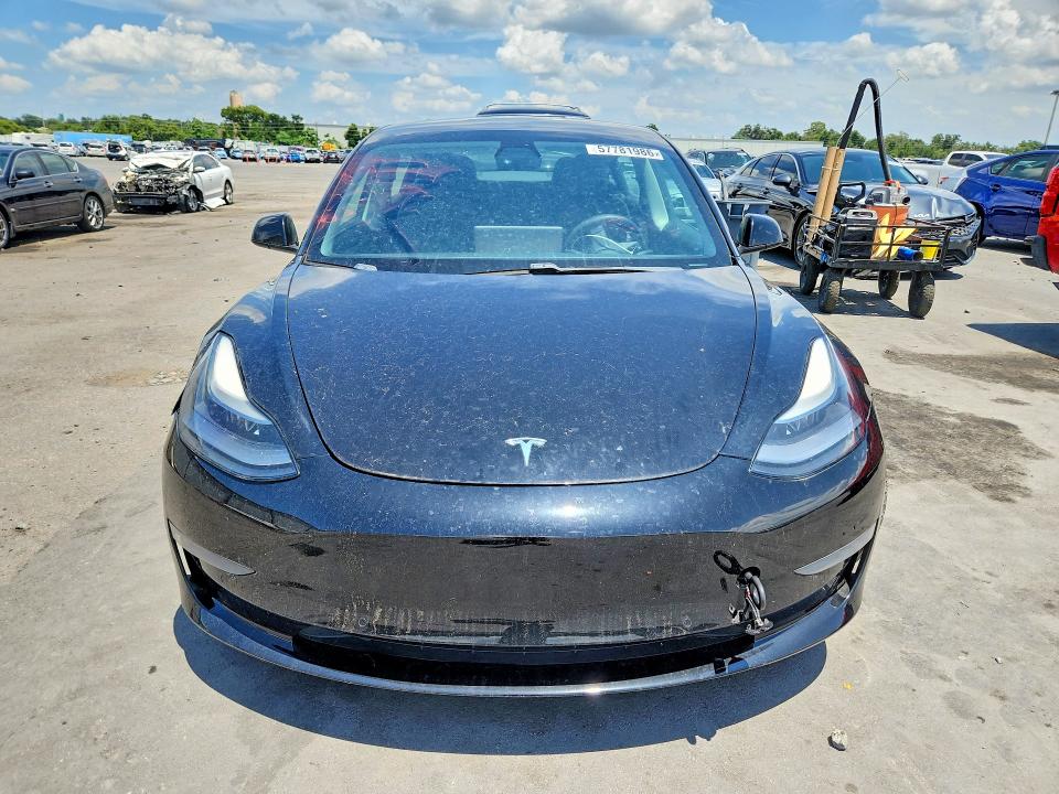 2021 Tesla Model 3 მანქანა იყიდება აუქციონზე, vin: 5YJ3E1EA1MF023686, აუქციონის ნომერი: 57781986