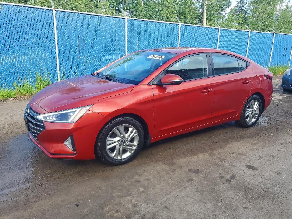 Продаж на аукціоні авто 2019 Hyundai Elantra, vin: KMHD84LF6KU856816, номер лоту: 58876036