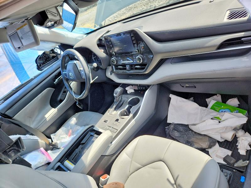 53602896 :رقم المزاد ، 5TDGZRAH9MS081032 vin ، 2021 Toyota Highlander مزاد بيع