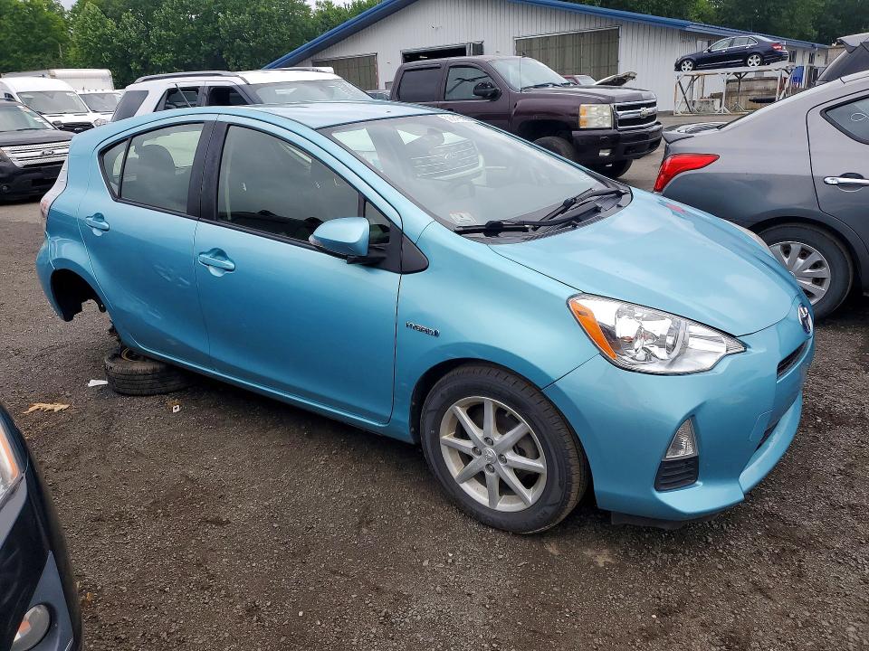 2013 Toyota Prius C მანქანა იყიდება აუქციონზე, vin: JTDKDTB32D1043986, აუქციონის ნომერი: 58945566