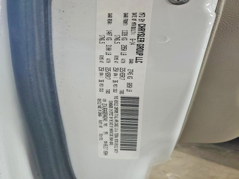 57815326 :رقم المزاد ، 2C4JRGAG8ER462401 vin ، 2014 Ram Tradesman مزاد بيع
