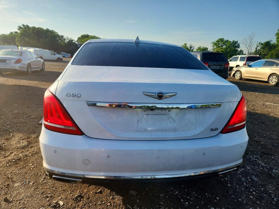 55893866 :رقم المزاد ، KMHG54JH1JU047507 vin ، 2018 Genesis G90 مزاد بيع