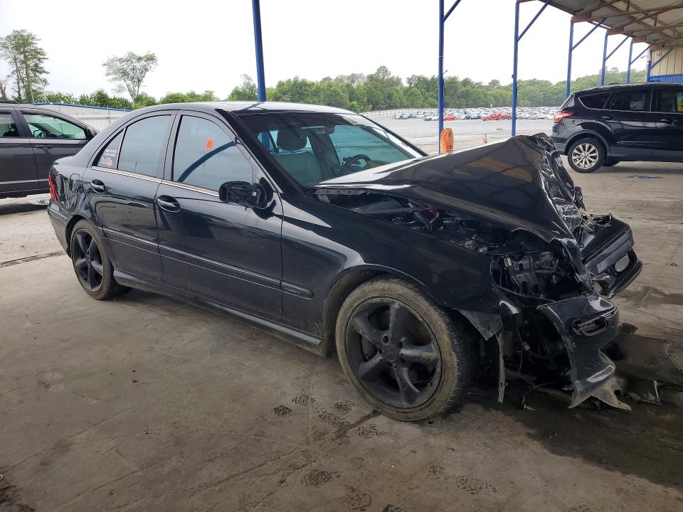 58008706 :رقم المزاد ، WDBRF40J55F704381 vin ، 2005 Mercedes-benz C مزاد بيع