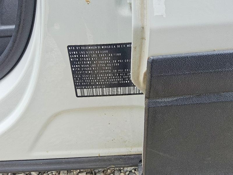 Продаж на аукціоні авто 2020 Volkswagen Tiguan, vin: 3VV1B7AXXLM160120, номер лоту: 56068016