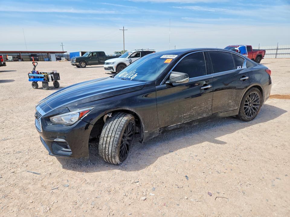 2021 Infiniti Q50 მანქანა იყიდება აუქციონზე, vin: JN1EV7AR8MM751278, აუქციონის ნომერი: 57624406
