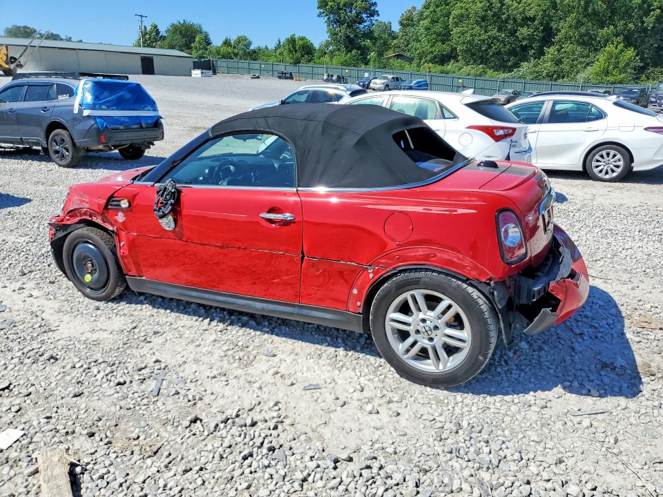 2015 Mini Cooper Roadster მანქანა იყიდება აუქციონზე, vin: WMWSY1C53FT626015, აუქციონის ნომერი: 57944416