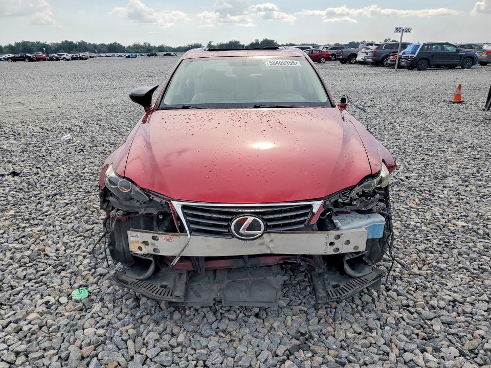 58400156 :رقم المزاد ، JTHBF1D26F5075370 vin ، 2015 Lexus Is مزاد بيع