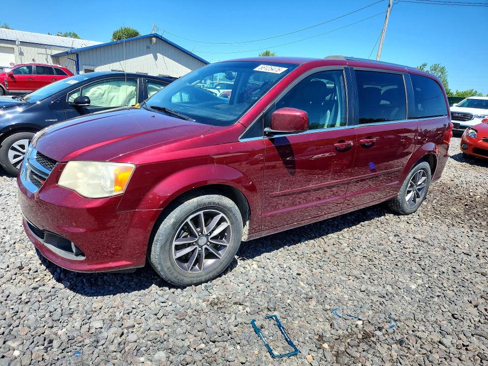 2017 Dodge Grand Caravan მანქანა იყიდება აუქციონზე, vin: 2C4RDGCG8HR772504, აუქციონის ნომერი: 58125476