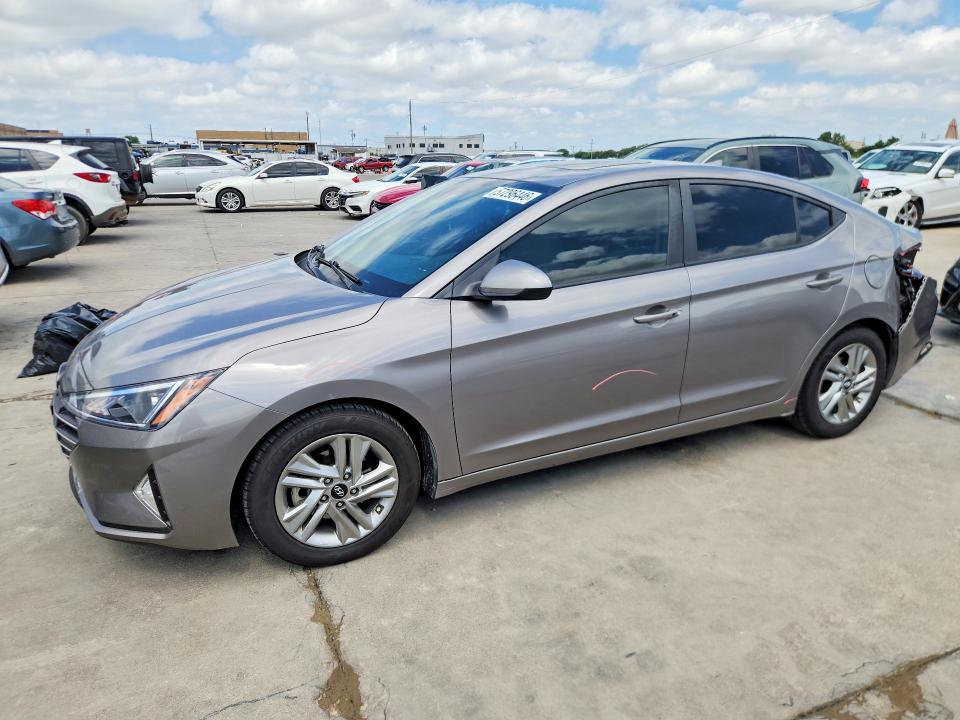 2020 Hyundai Elantra მანქანა იყიდება აუქციონზე, vin: KMHD84LF1LU039206, აუქციონის ნომერი: 57296446