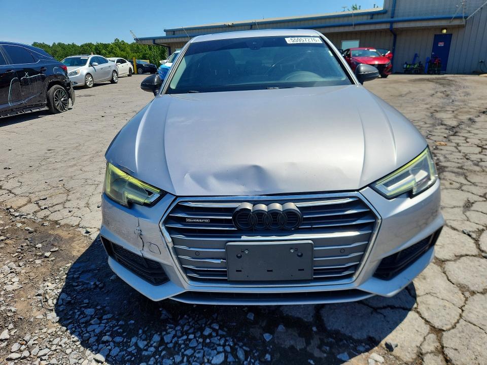 55957276 :رقم المزاد ، WAUENAF43JN006965 vin ، 2018 Audi A4 مزاد بيع