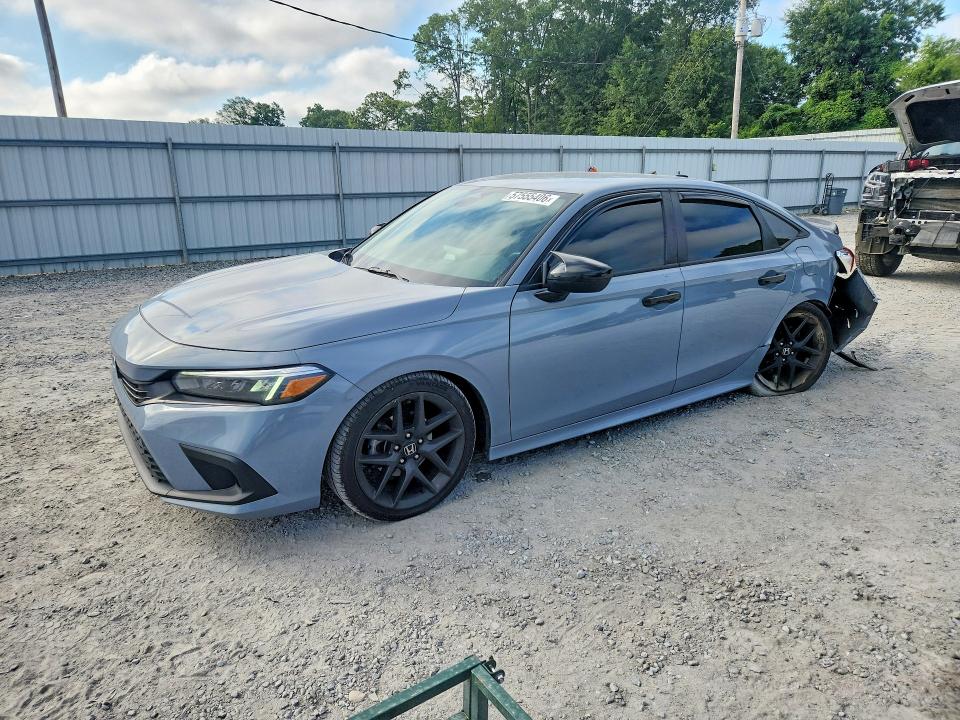 2024 Honda Civic მანქანა იყიდება აუქციონზე, vin: 2HGFE2F51RH525346, აუქციონის ნომერი: 57555406