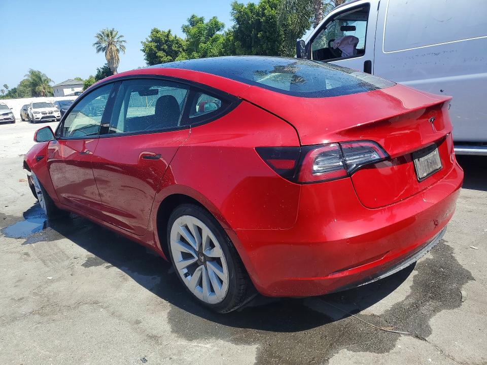 Продажа на аукционе авто 2022 Tesla Model 3, vin: 5YJ3E1EA8NF371051, номер лота: 56150576