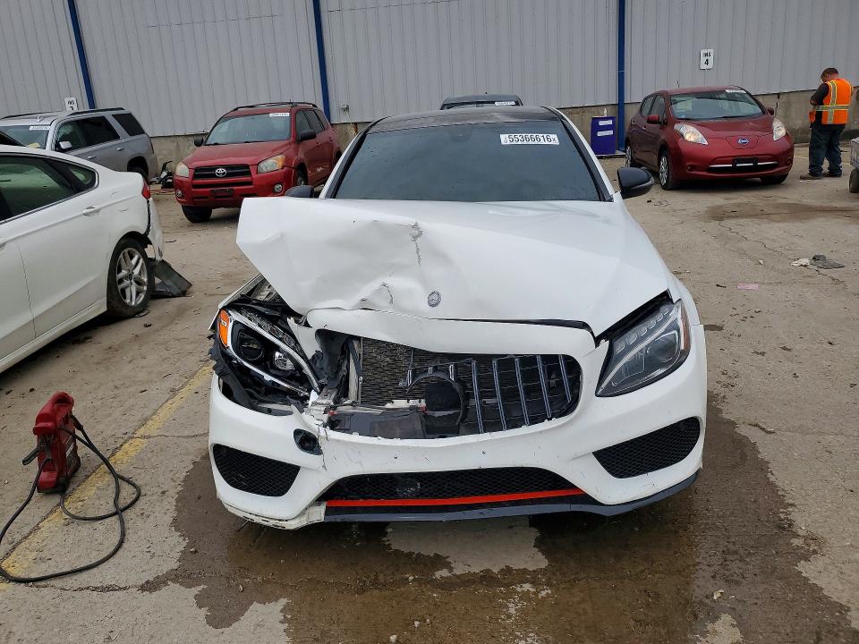 55366616 :رقم المزاد ، 55SWF6EB7GU111001 vin ، 2016 Mercedes-benz C مزاد بيع