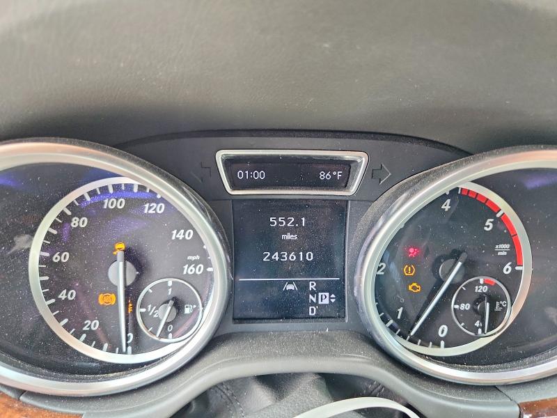 Aukcja sprzedaży 2012 Mercedes-benz Ml, vin: 4JGDA2EB1CA086188, numer aukcji: 58744556